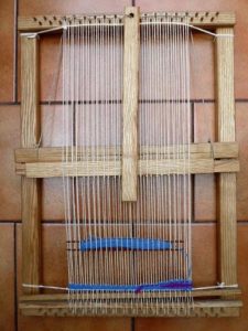 Tapestry Frame Loom with a Foot Treadle